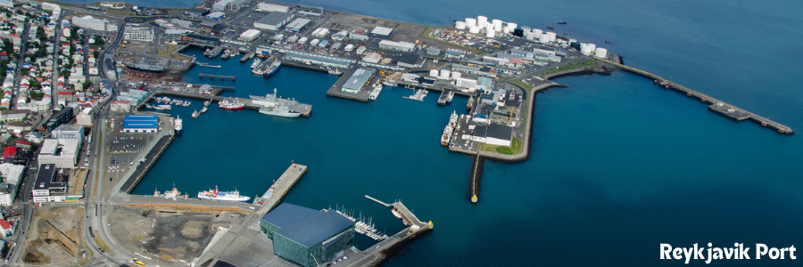 Reykjavik Port to Karachi Port