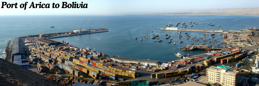 Port of Arica to Bolivia