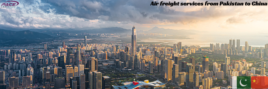 Air freight services from Pakistan to China